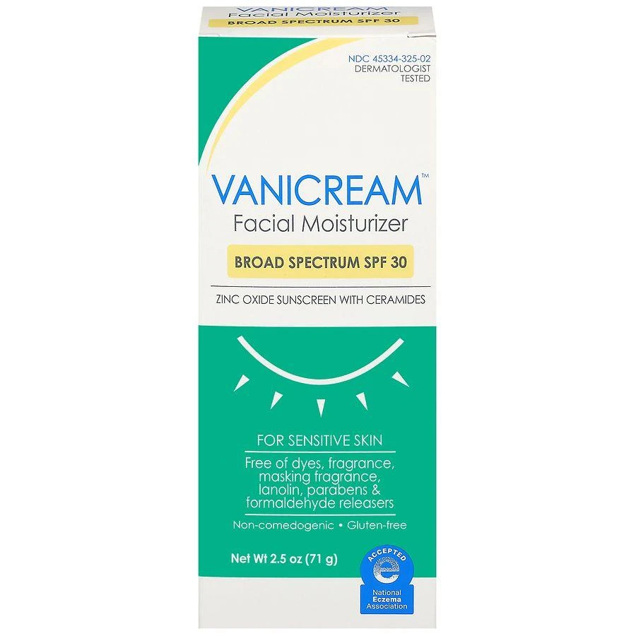 商品Vanicream|Facial Moisturizer SPF 30 Fragrance-Free,价格¥95,第2张图片详细描述