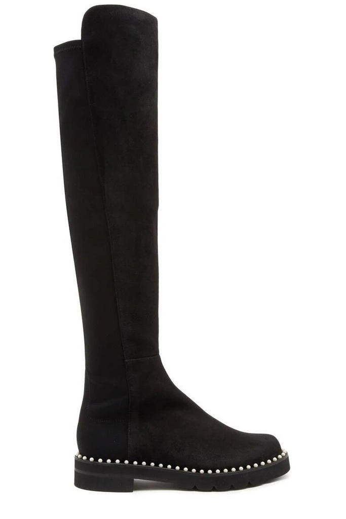 商品Stuart Weitzman|Stuart Weitzman 5050 Lift Pearl Over-The-Knee Boots,价格¥4585,第1张图片
