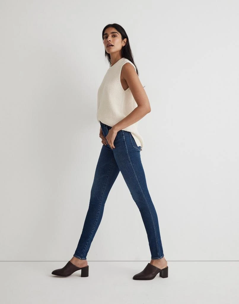 商品Madewell|10" High-Rise Skinny Jeans,价格¥629,第3张图片详细描述