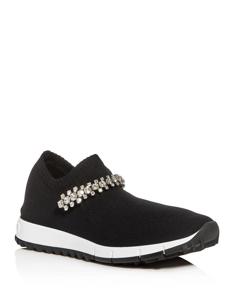 商品Jimmy Choo|Women's Verona Knit Slip-On Sneakers,价格¥5887,第1张图片