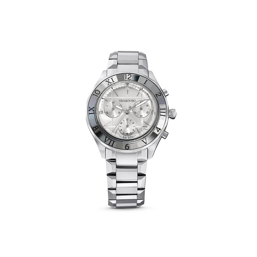 商品Swarovski|Women's Quartz Silver Tone Stainless Steel Watch, Swiss Made 39mm,价格¥4519,第1张图片