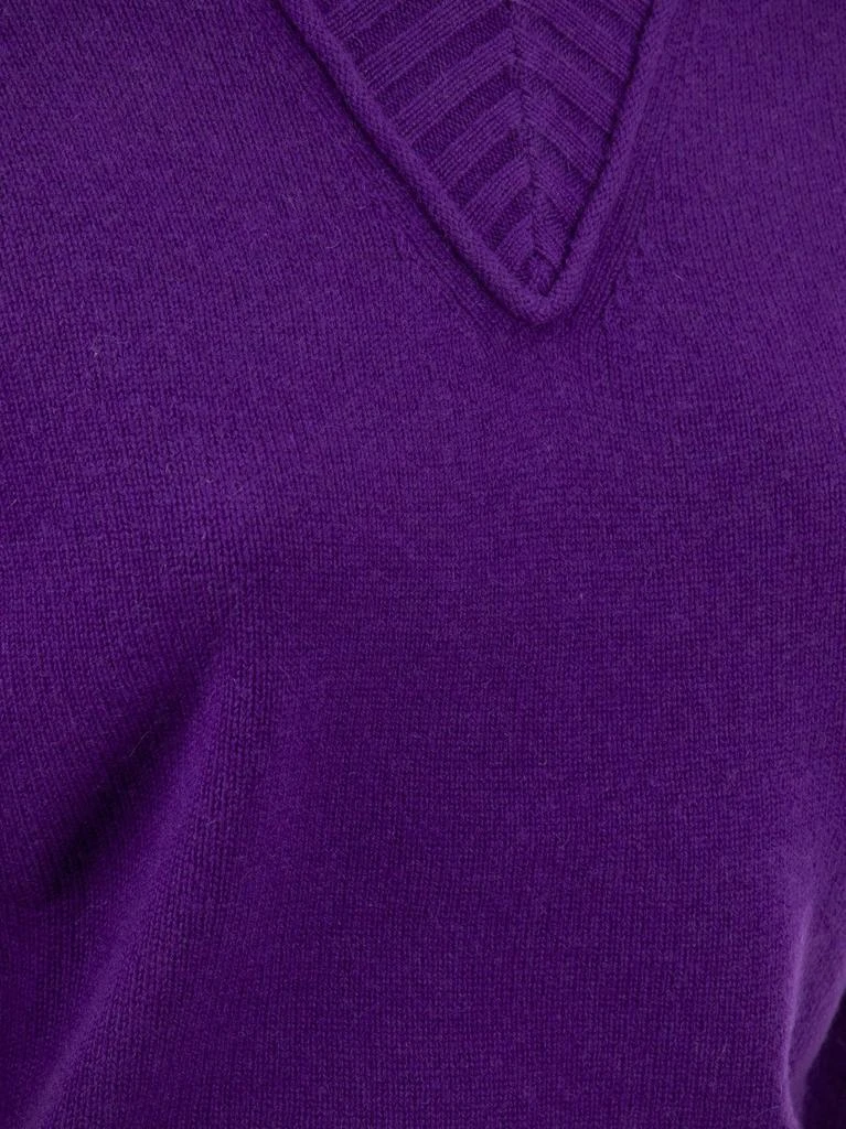 商品Max Mara|Sportmax V-Neck Long Sleeved Jumper,价格¥2897,第4张图片详细描述