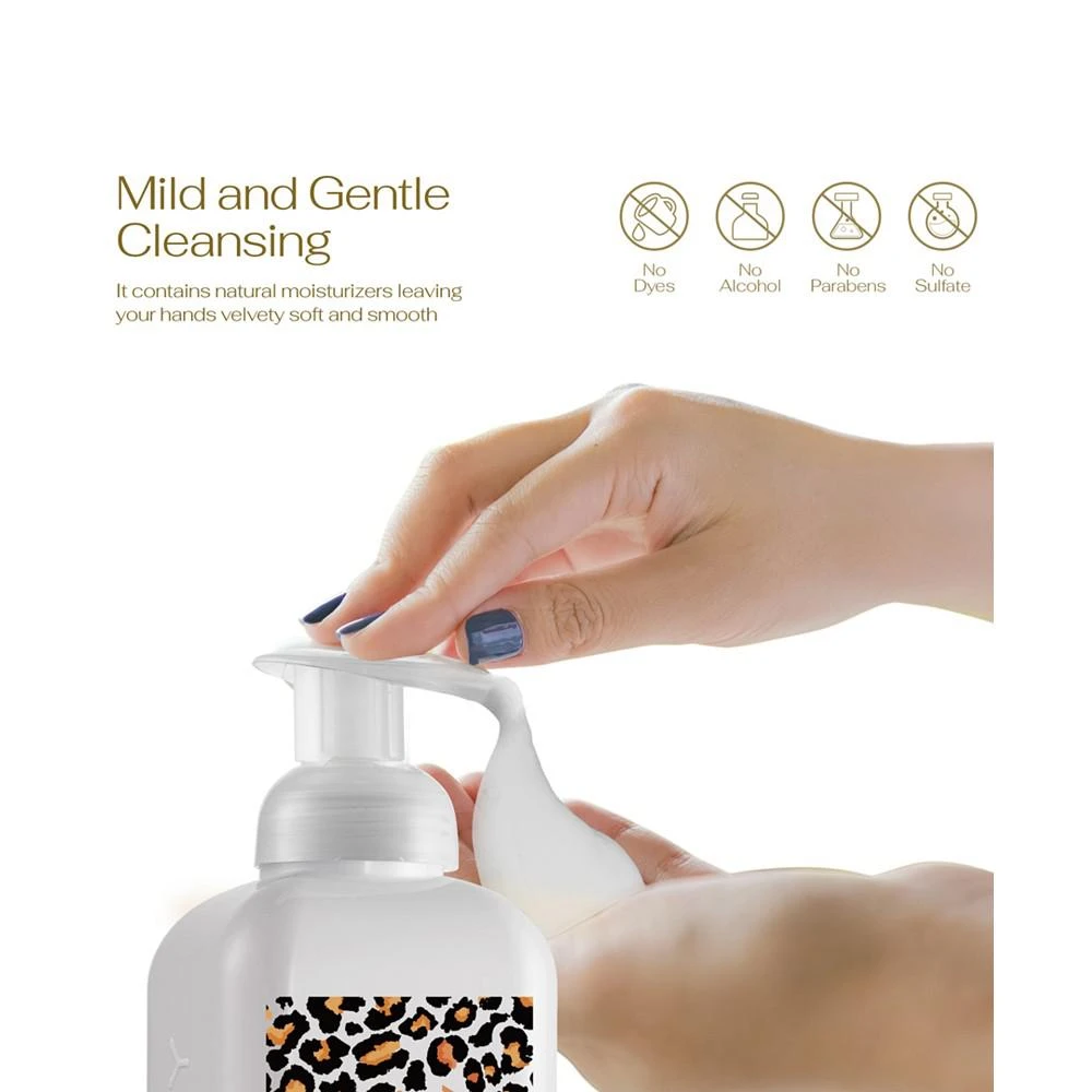 商品Lovery|Hand Foaming Soap in Honey Almond, Moisturizing Hand Soap with Flawless Crystal Heart Bracelet - Hand Wash Set, 2 Piece,价格¥150,第2张图片详细描述