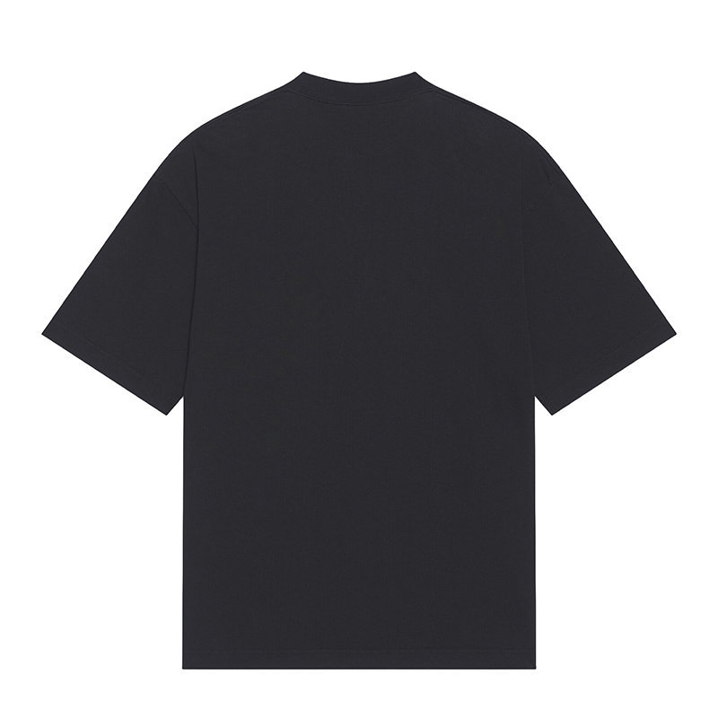商品Balenciaga|【预售3-7天】Balenciaga/巴黎世家 22年早春  CITES城市系列 男女同款黑色纯棉短袖T恤612966TLVM21070,价格¥4182,第6张图片详细描述
