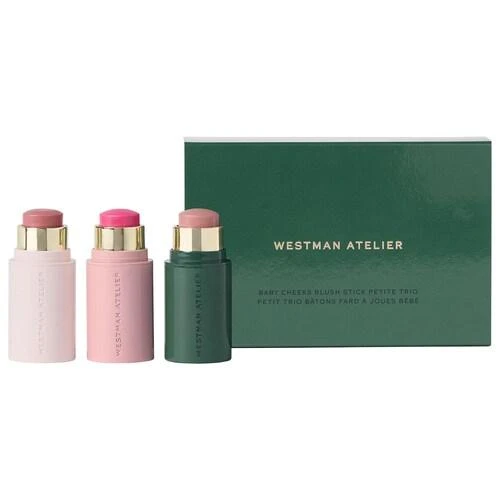 商品Westman Atelier|Mini Baby Cheeks Blush Trio,价格¥469,第1张图片