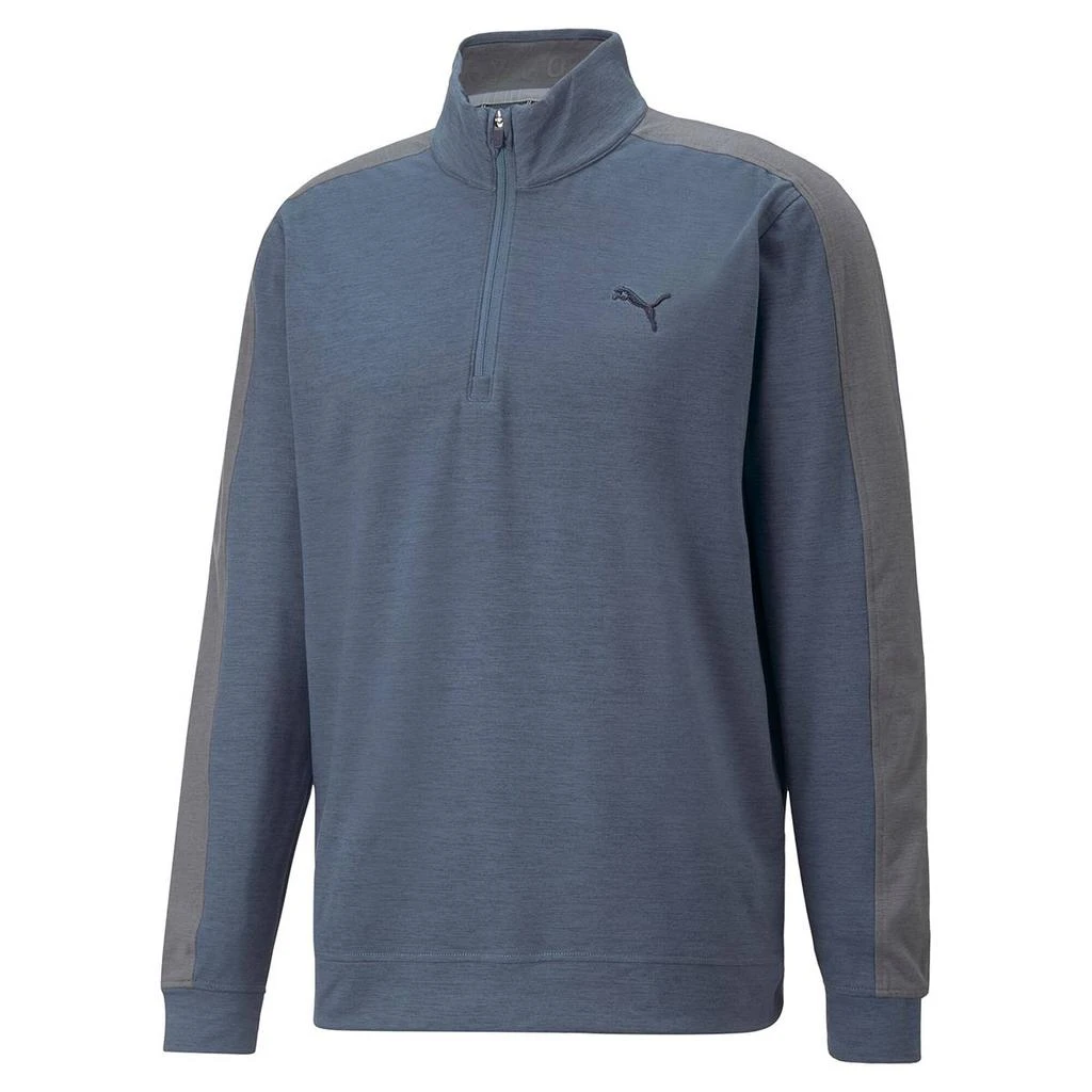 商品Puma|PUMA Men's Cloudspun Logo T7 1/4 Zip,价格¥228,第4张图片详细描述
