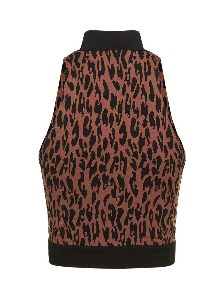 商品Wolford|C2c Leopard Circular Knit Crop Tank Top,价格¥850,第2张图片详细描述