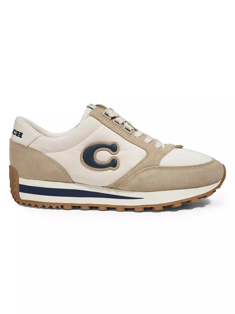 商品Coach|Women's Runner Leather Low-Top Sneakers,价格¥1027,第1张图片