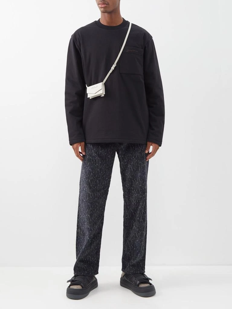 商品Jacquemus|Bricciola cotton-jersey long-sleeved T-shirt,价格¥2111,第2张图片详细描述