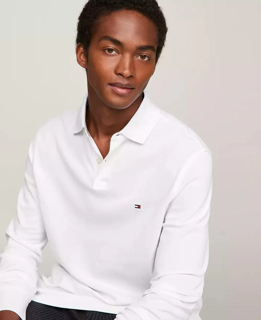商品Tommy Hilfiger|Men's 1985 Regular-Fit Long-Sleeve Polo Shirt,价格¥593,第3张图片详细描述