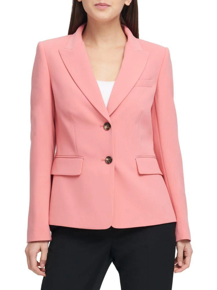 商品Donna Karan|2-Button Short Jacket,价格¥559,第3张图片详细描述