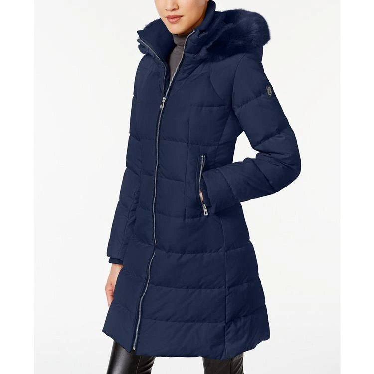 商品Vince Camuto|Faux-Fur-Trimmed Puffer Coat,价格¥1197,第1张图片