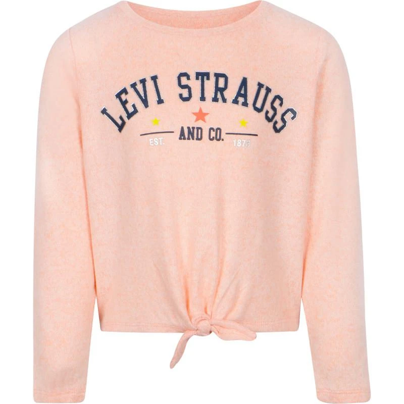 商品Levi's|Logo sweatshirt in peach pink,价格¥268,第1张图片