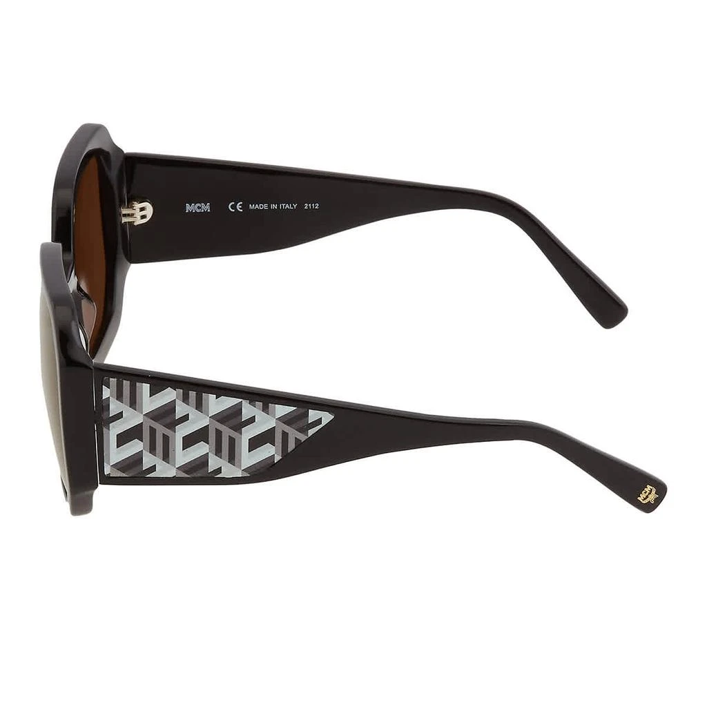 商品MCM|MCM Brown Geometric Ladies Sunglasses MCM709S 002 60,价格¥366,第3张图片详细描述