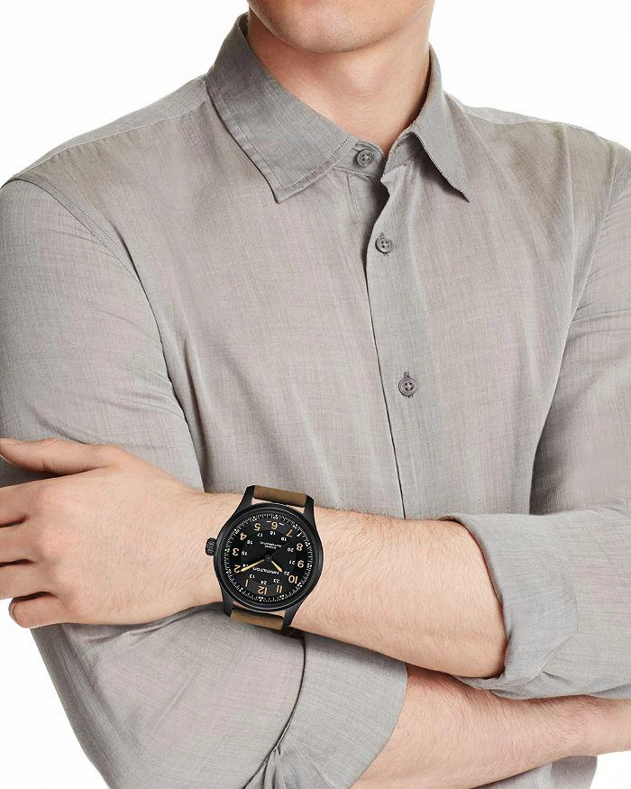 商品Hamilton|Titanium Khaki Field Watch, 42mm,价格¥8195,第2张图片详细描述