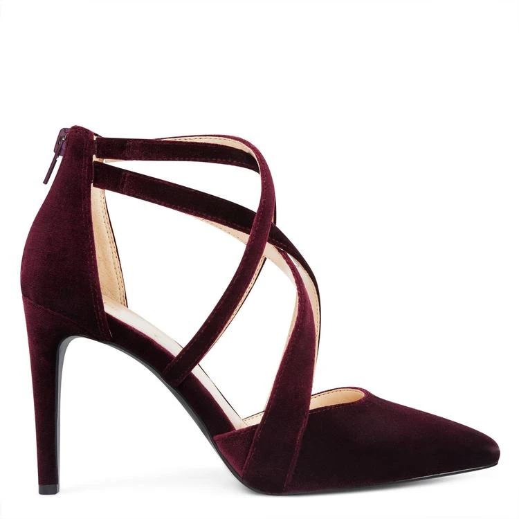 商品Nine West|Zamia Pointy Toe Pumps,价格¥519,第2张图片详细描述