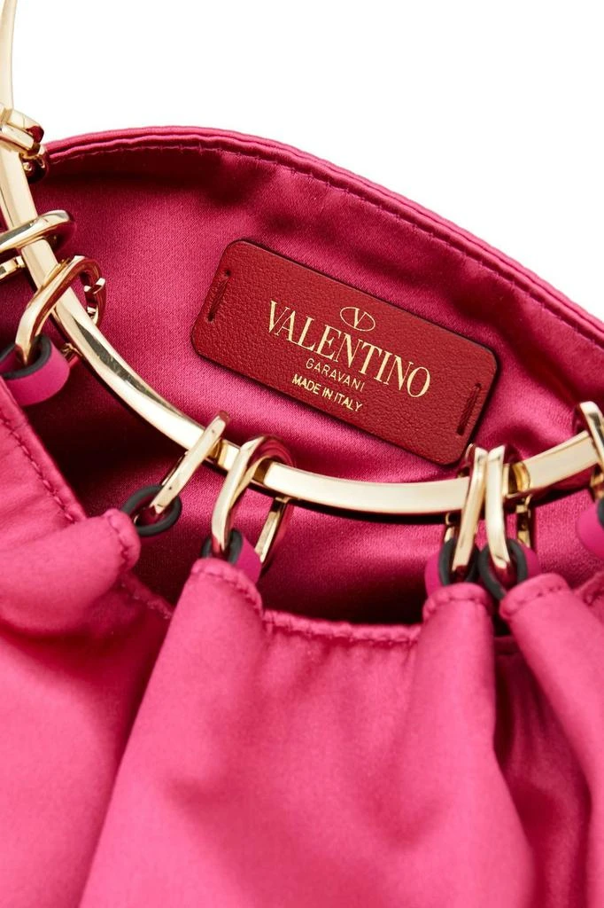 商品Valentino|Bebop Loop satin clutch,价格¥6221,第4张图片详细描述