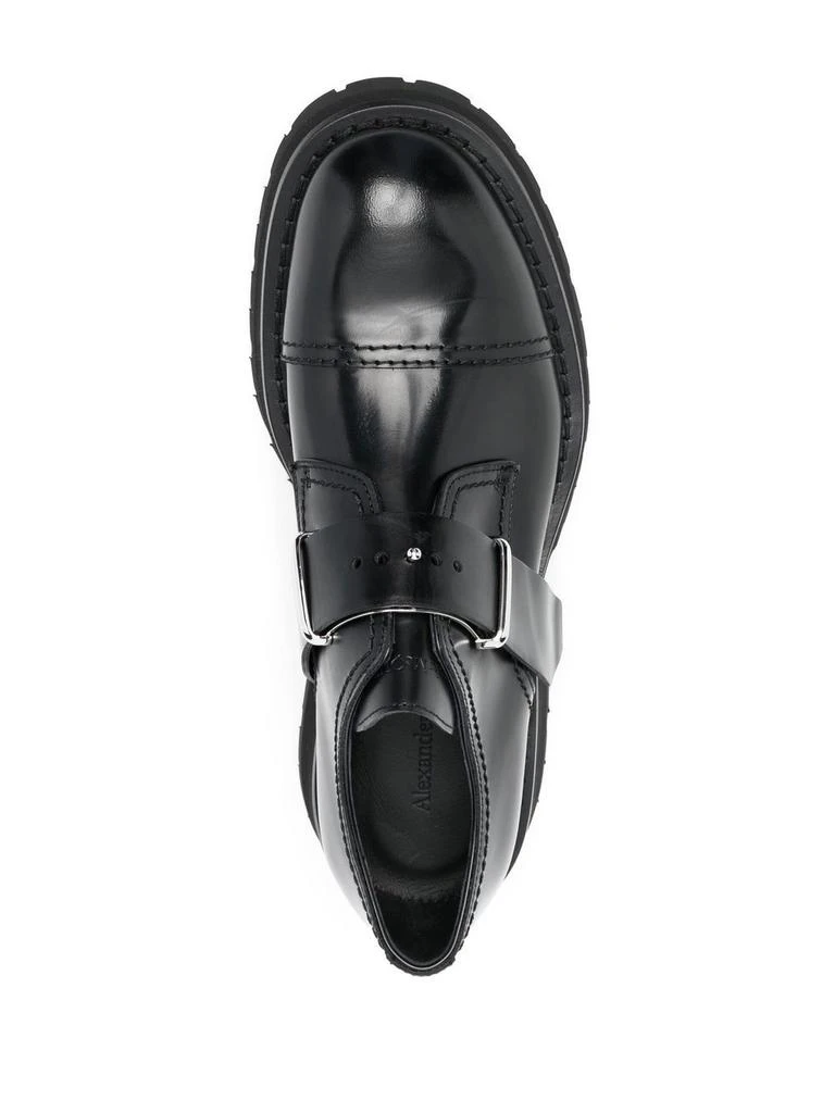 商品Alexander McQueen|ALEXANDER MCQUEEN - Leather Brogues,价格¥4107,第3张图片详细描述