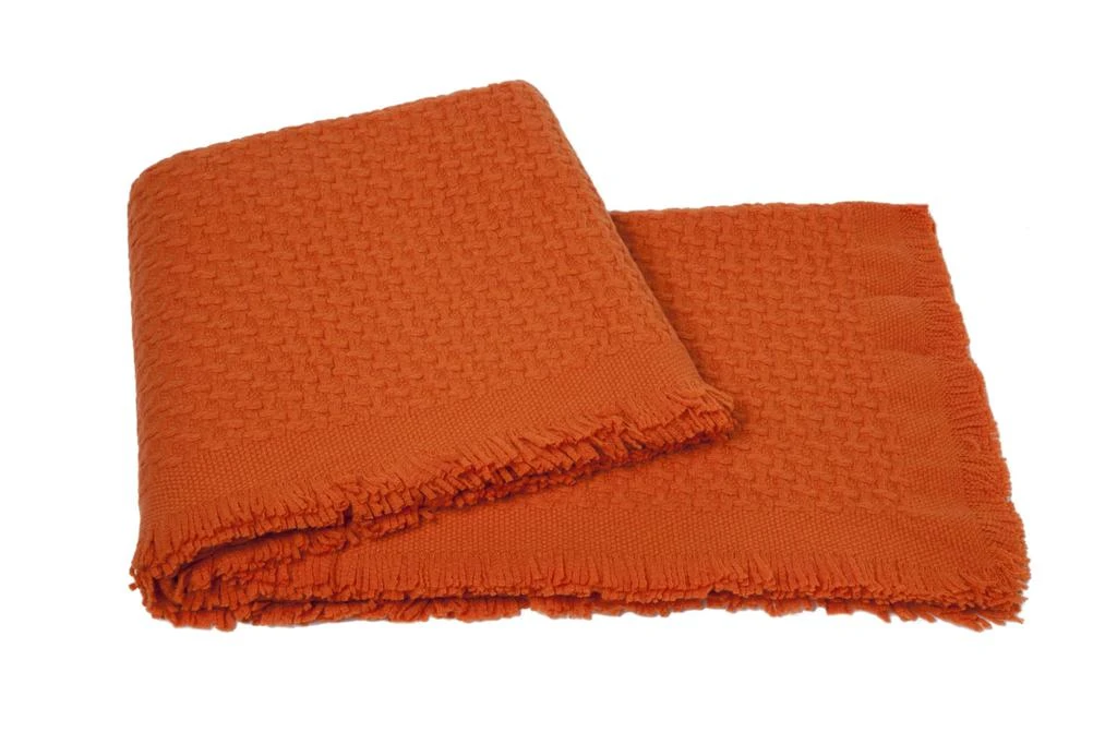 商品a & R Cashmere|Modern Basketweave Cashmere Blend Throw,价格¥1579,第1张图片