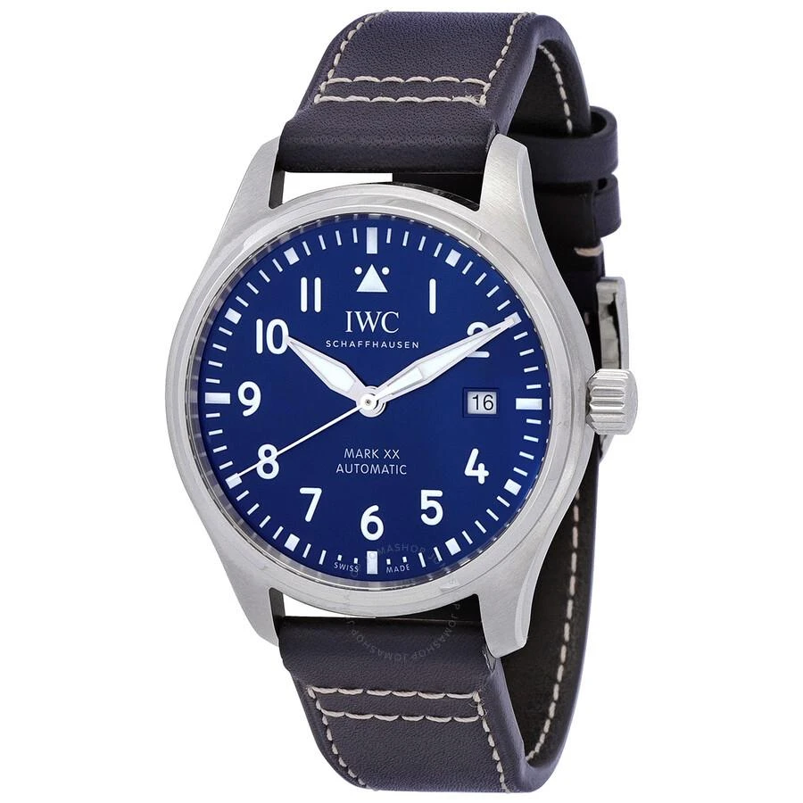 商品IWC Schaffhausen|Mark XX Pilots Automatic Blue Dial Men's Watch IW328203,价格¥33200,第1张图片