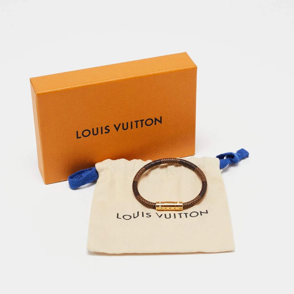 商品[二手商品] Louis Vuitton|Louis Vuitton Brown Damier Canvas Keep It Bracelet,价格¥1666,第5张图片详细描述