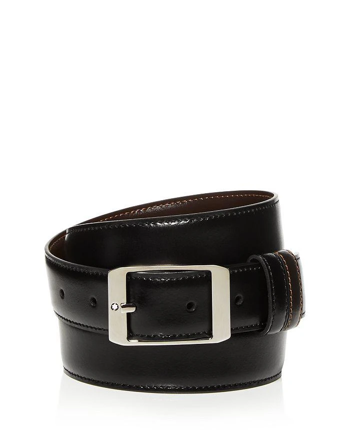 商品MontBlanc|Men's Leather Belt,价格¥1033,第1张图片