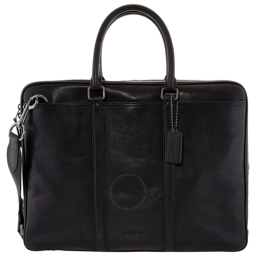 商品Coach|Metropolitan Slim Leather Briefcase,价格¥1779,第1张图片