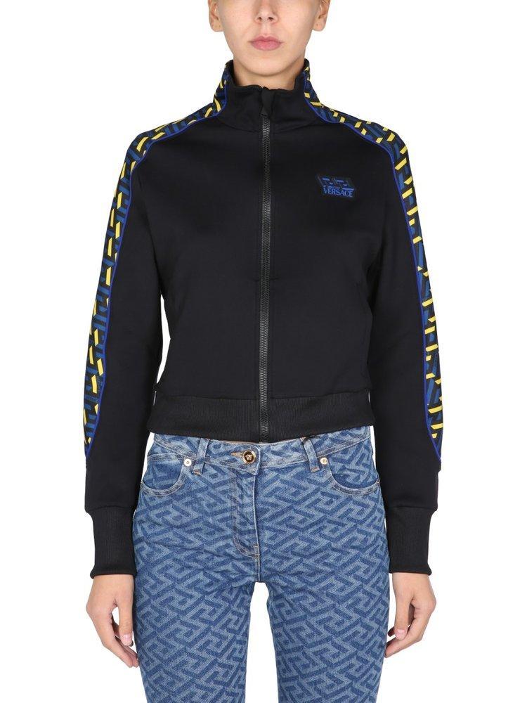 商品Versace|Versace La Greca Printed Track Jacket,价格¥2471,第1张图片