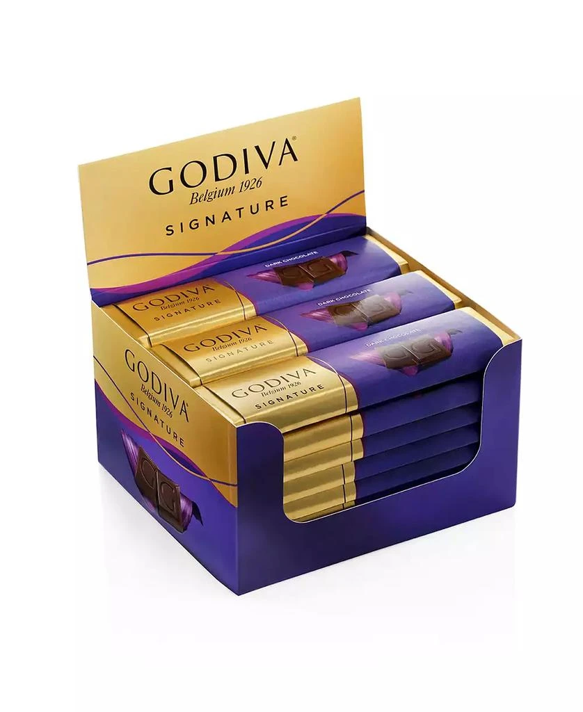 商品Godiva|Dark Chocolate Bars, 24 Piece,价格¥732,第1张图片