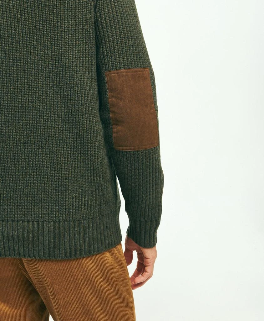 商品Brooks Brothers|English Rib Lambswool Crewneck Sweater,价格¥659,第5张图片详细描述