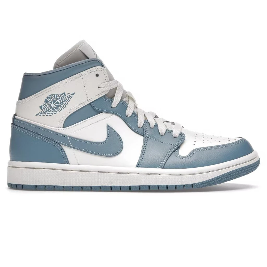 商品Jordan|Air Jordan 1 Mid UNC (2022) (W),价格¥1675,第1张图片