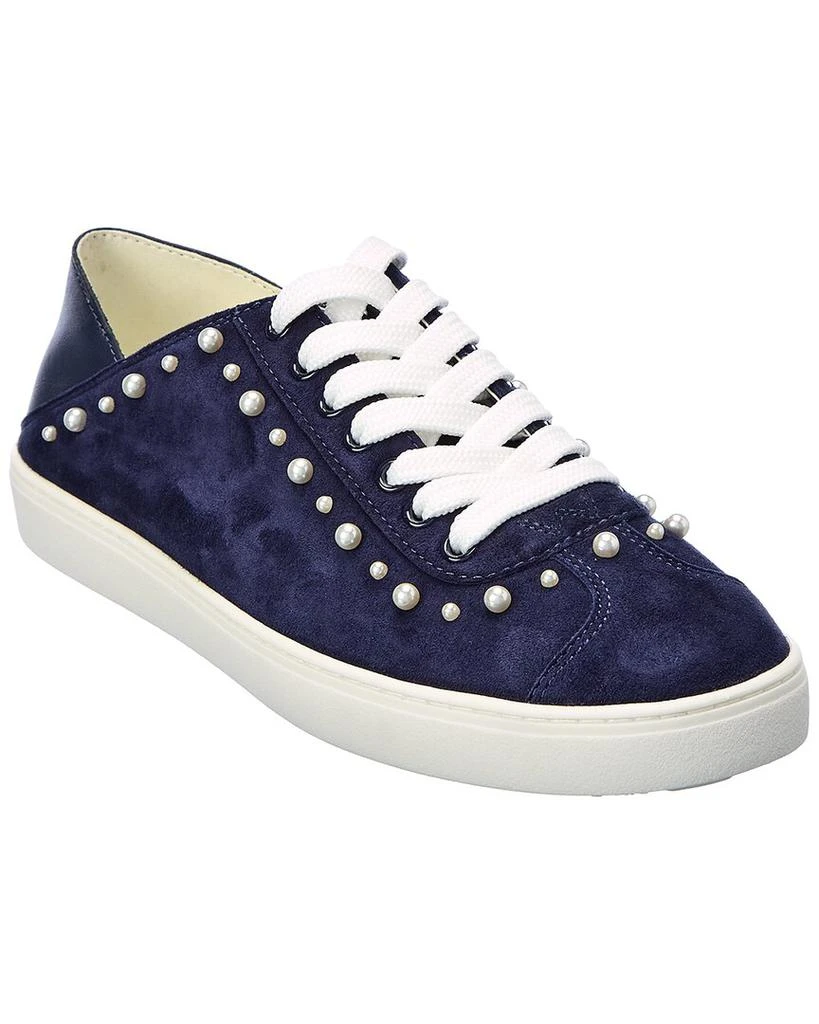 商品Stuart Weitzman|Stuart Weitzman Superstud Suede Sneaker,价格¥965,第1张图片