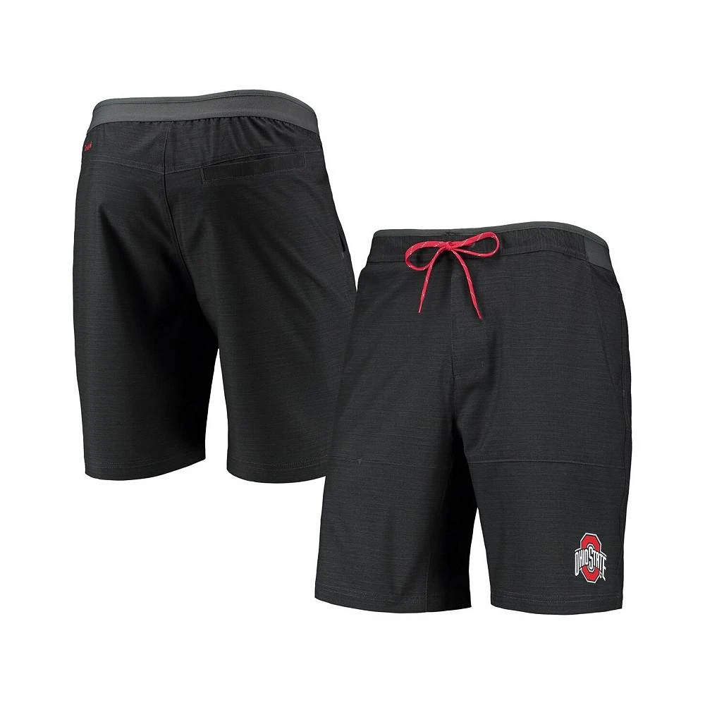 商品Columbia|Men's Charcoal Ohio State Buckeyes Twisted Creek Omni-Shield Shorts,价格¥441,第1张图片