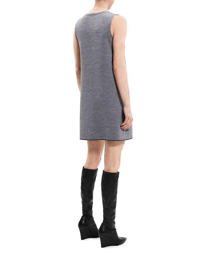 商品Theory|Double Face Wool Reversible Shift Mini Dress,价格¥760,第5张图片详细描述