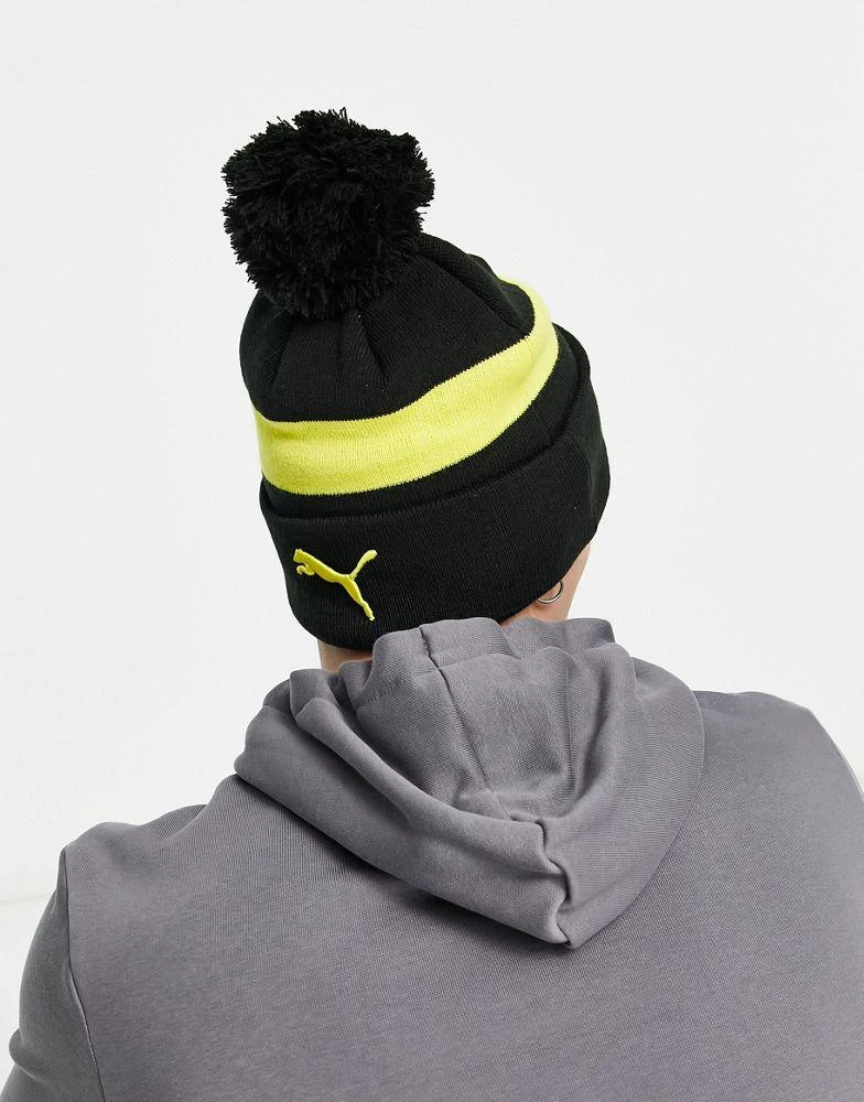 商品Puma|Puma Borussia Dortmund beanie in black and yellow,价格¥153,第2张图片详细描述