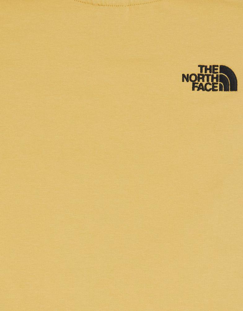The North Face cropped t-shirt in tan Exclusive at ASOS商品第3张图片规格展示