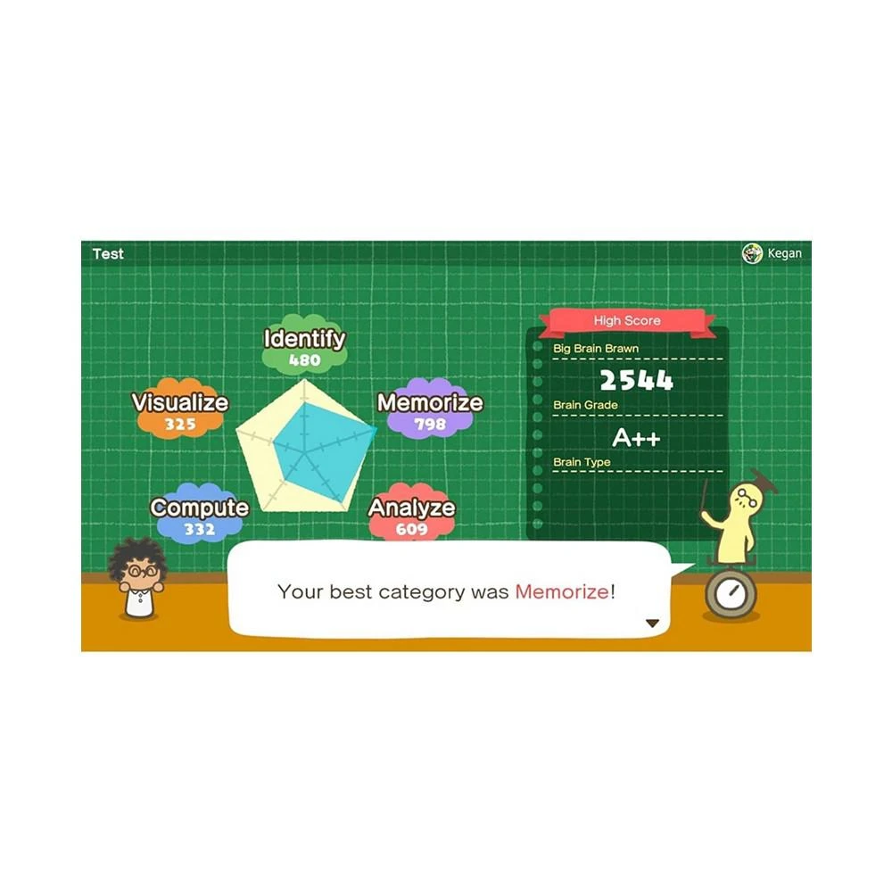 商品Nintendo|Big Brain Academy: Brain vs. Brain  - SWITCH,价格¥299,第3张图片详细描述
