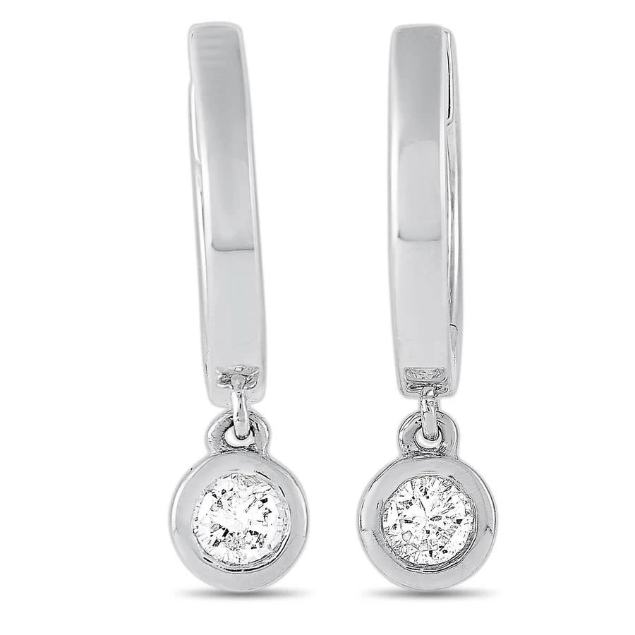 商品LB Exclusive|14K White Gold 0.25 ct Diamond Earrings,价格¥3305,第1张图片