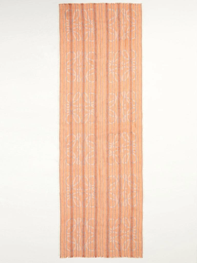 商品Loewe|Anagram stripe linen-blend scarf,价格¥2130,第4张图片详细描述