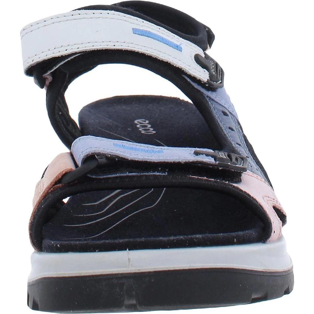 商品ECCO|ECCO Womens OffRoad Leather Ankle Strap Wedge Sandals,价格¥605,第3张图片详细描述