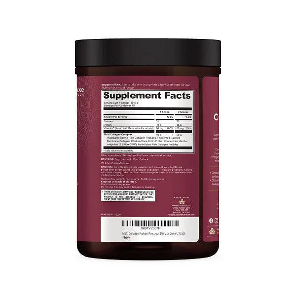 商品Ancient Nutrition|Multi Collagen Protein Spring ’23 Catalog | Powder Vanilla (45 servings),价格¥400,第3张图片详细描述