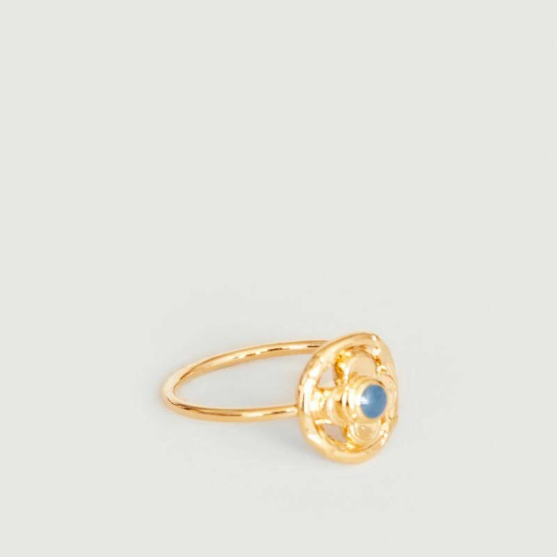 商品Louise Damas|Madeleine ring Gold LOUISE DAMAS,价格¥355,第2张图片详细描述