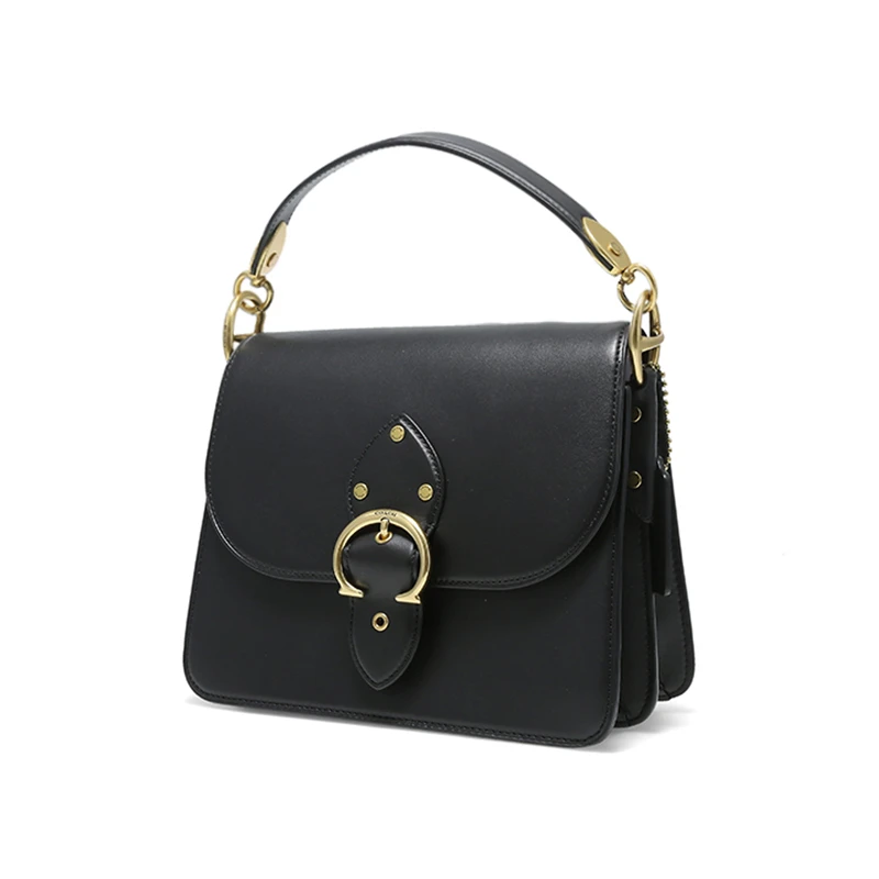 Coach 蔻驰 BEAT小号女士皮质单肩斜挎包 黑色 4597B4BK 商品