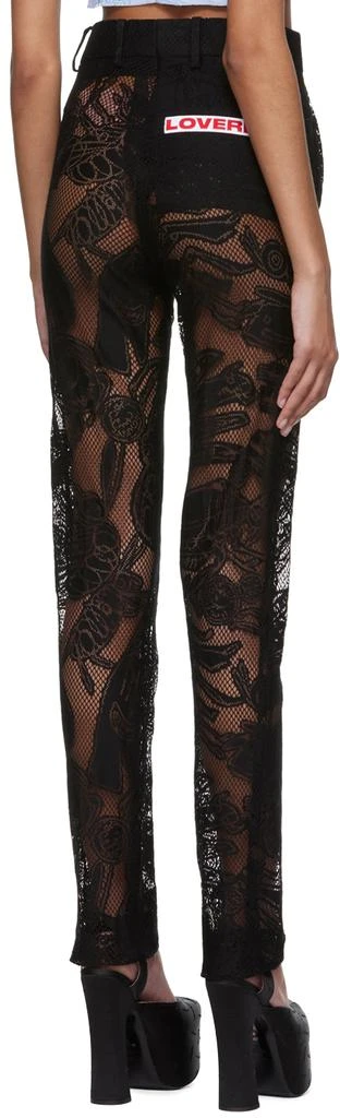 商品Charles Jeffrey Loverboy|Black Cotton Trousers,价格¥1582,第3张图片详细描述