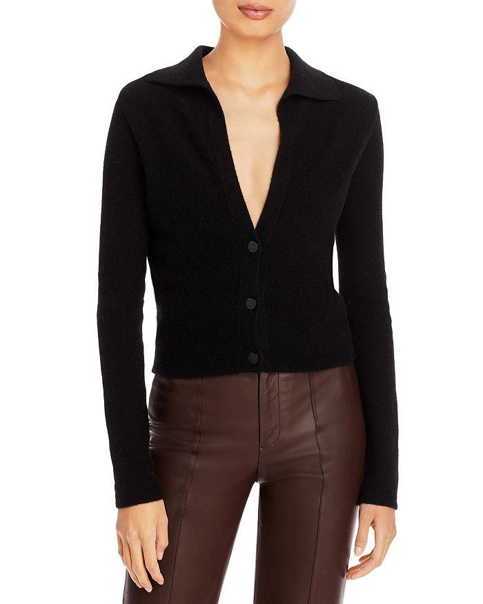 商品Vince|Cropped Button Front Cashmere Cardigan,价格¥2930,第1张图片