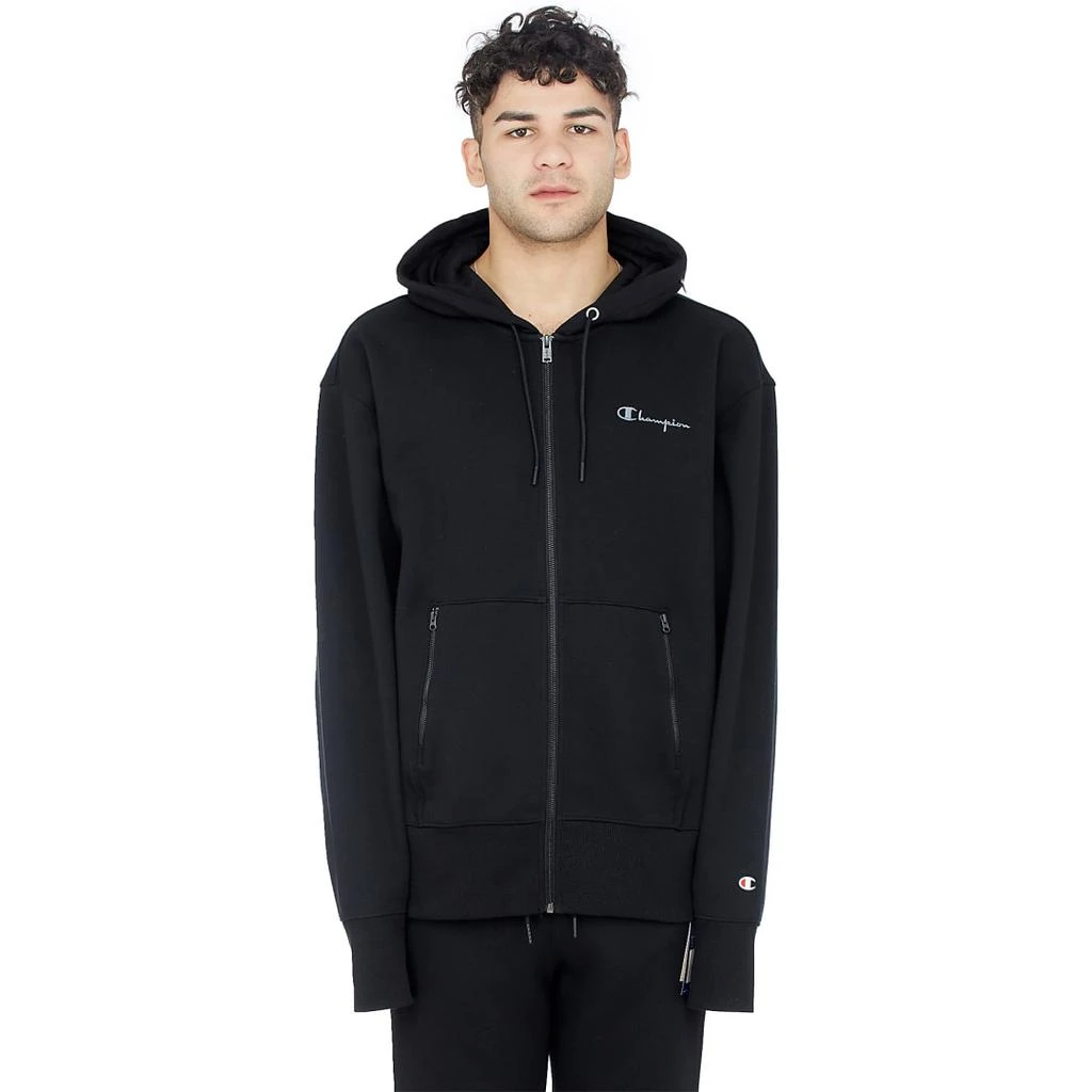 商品CHAMPION|Tech Weave Full Zip Hoodie - Black,价格¥645,第1张图片