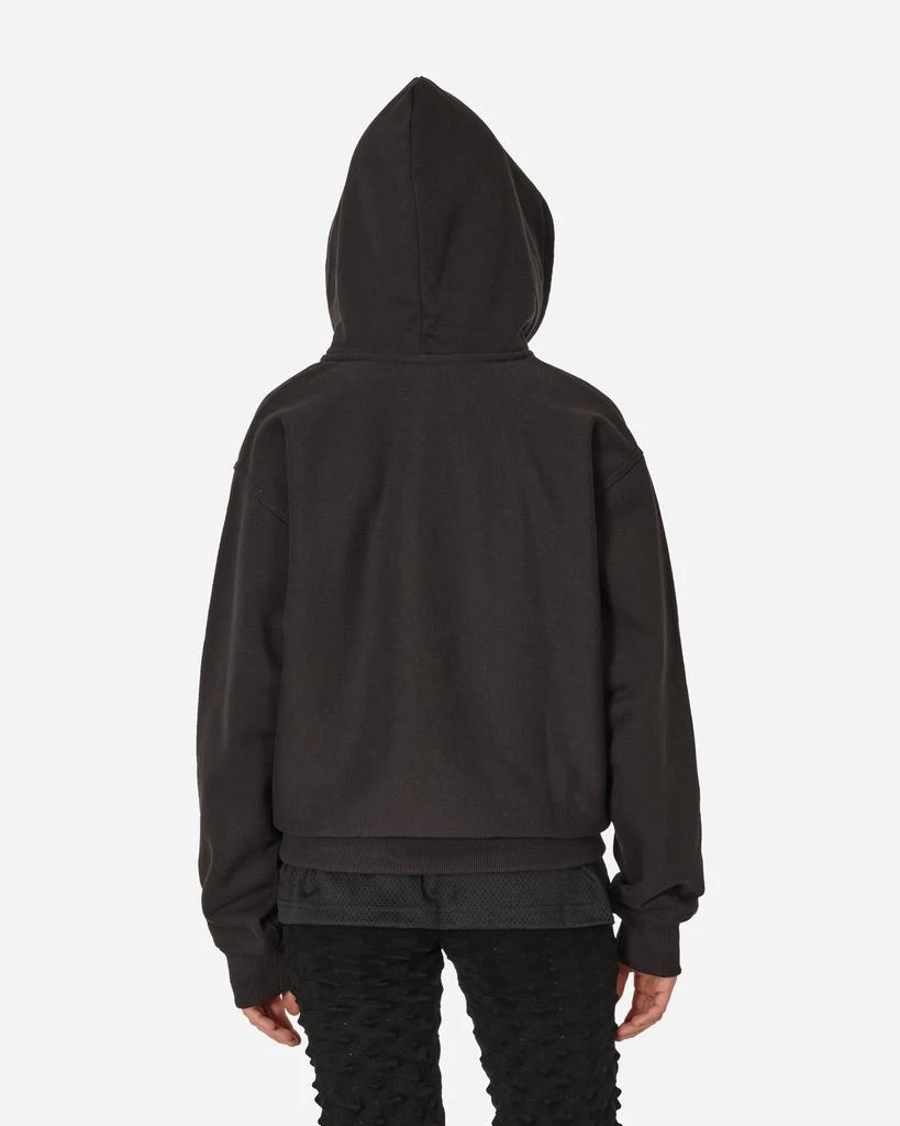 商品STUSSY|Stock Logo Zip Hooded Sweatshirt Black,价格¥1148,第3张图片详细描述