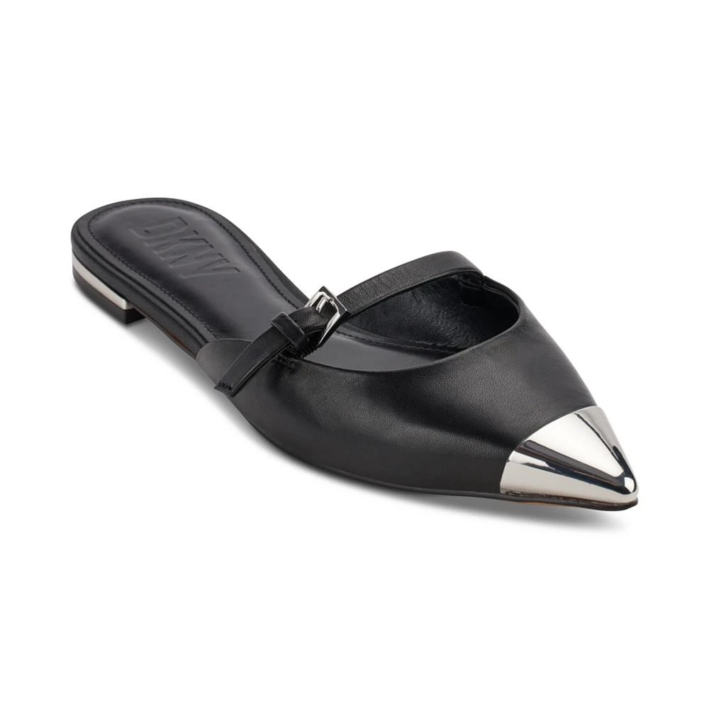商品DKNY|Women's Vivian Slip-On Pointed-Toe Slide Flats,价格¥527,第1张图片