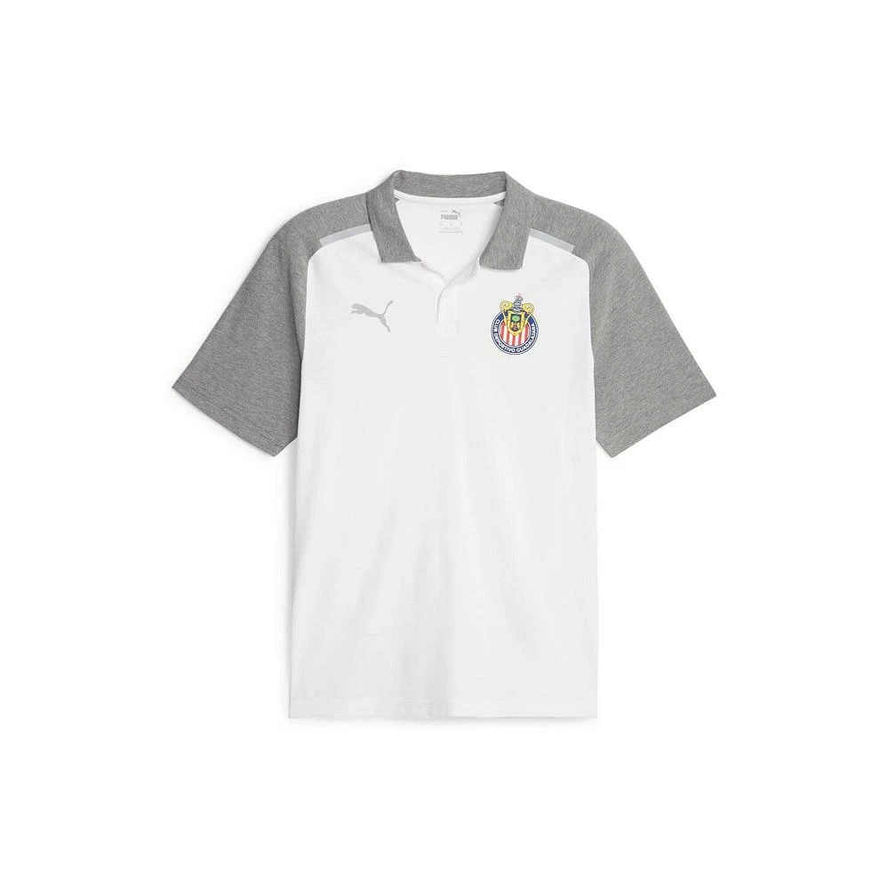 商品Puma|Men's White Chivas Casuals Raglan Polo Shirt,价格¥375,第2张图片详细描述