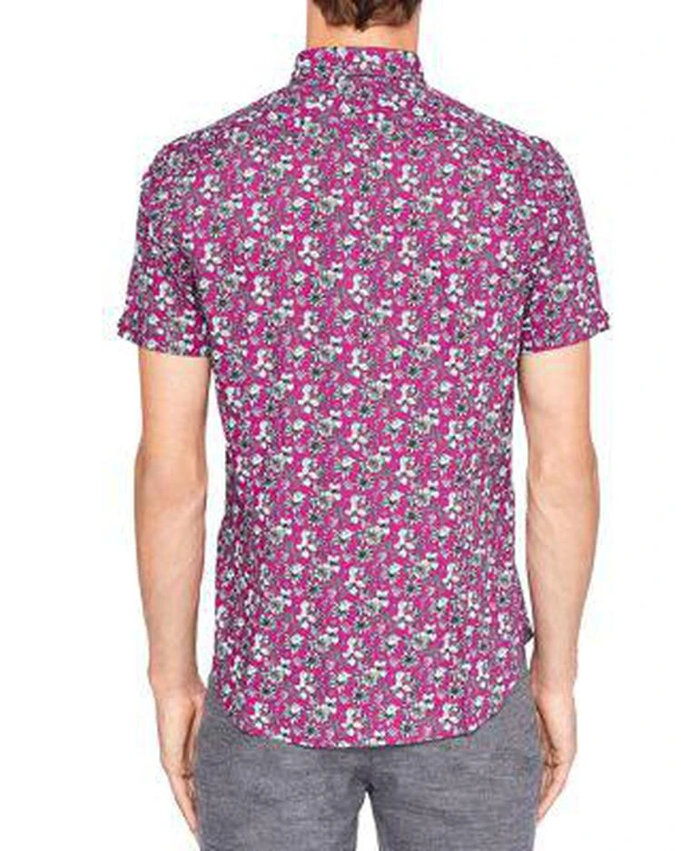 商品Ted Baker London|Sellla Printed Floral Regular Fit Button-Down Shirt,价格¥770,第2张图片详细描述